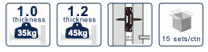 H451201 Ball bearing slides